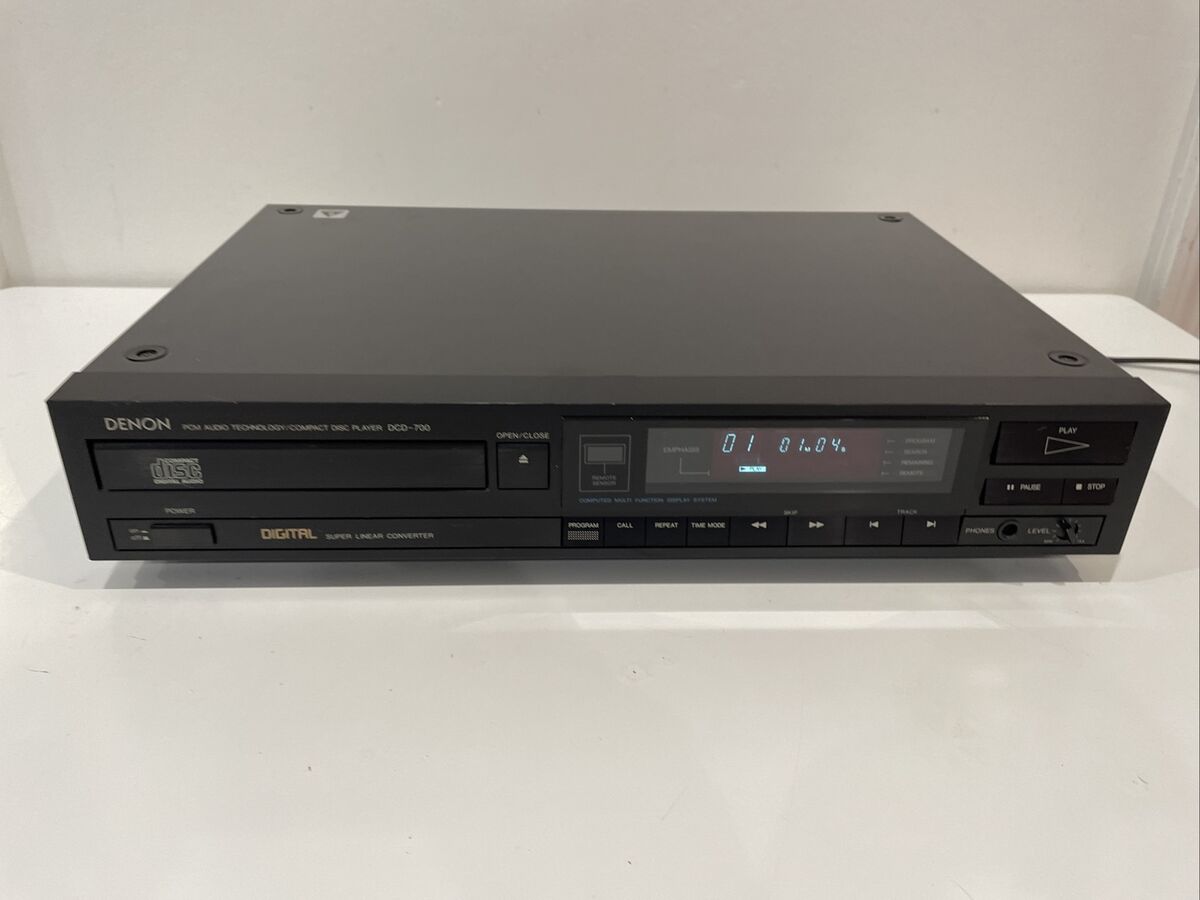 Denon DCD-700 CD Player Vintage Japan Made Circa 1987 | eBay Denon DCD-700 CD Player Vintage Japan Made Circa 1987 | eBay