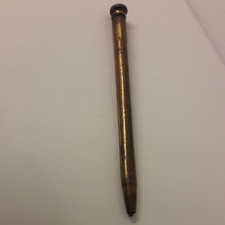 VINTAGE MECHANICAL PENCIL PAT. APPLIED FOR, MADE IN USA, GOLD COLOR.