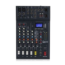 Studiomaster CLUB XS 6 Channel Mixer Desk USB Bluetooth Audio DJ Equipment