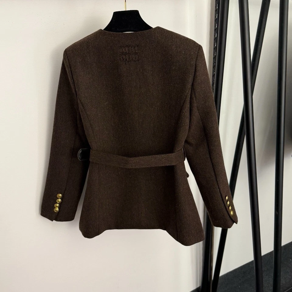 Chaqueta Miu Miu Marrón Foto 4 de 4