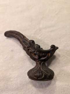 Antique pipe stand cast iron