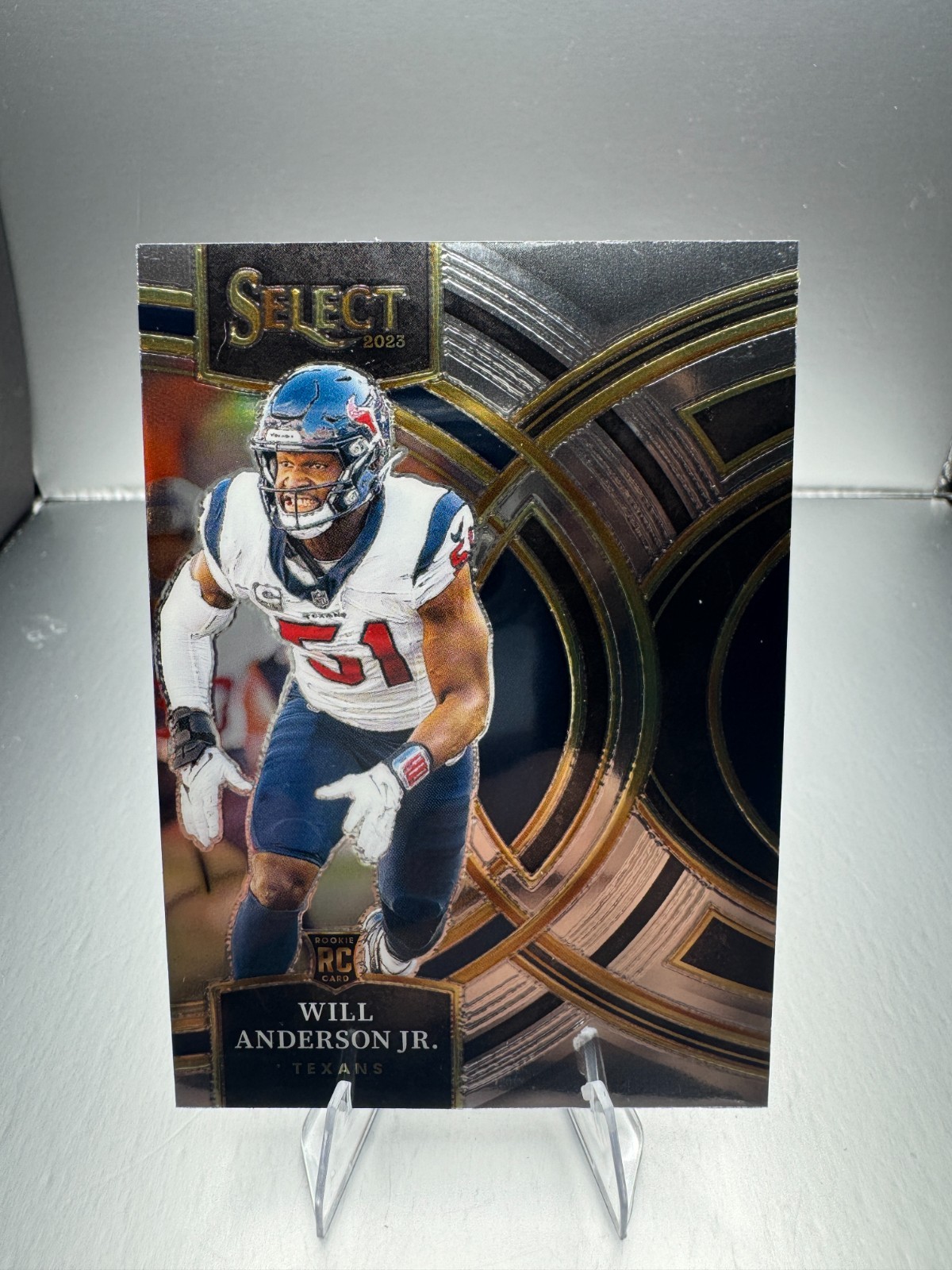 2023 Panini Select - Premier Level Will Anderson #125 Silver Prizm (RC)