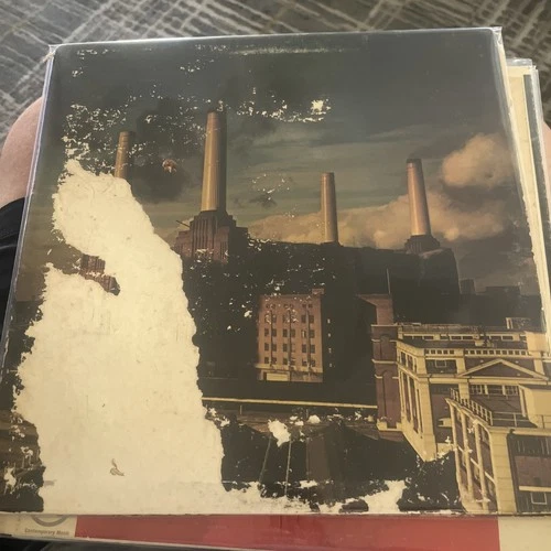 Pink Floyd Animals Columbia Vinyl Record LP 1977 w/Inner EX JC34474