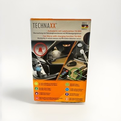 Technaxx Mobile & Car Auto Alarm TX-100 Universal New #75