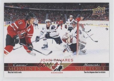 2021-22 Upper Deck Tim Hortons Team Canada UD Canvas Moments John Tavares 0f6v