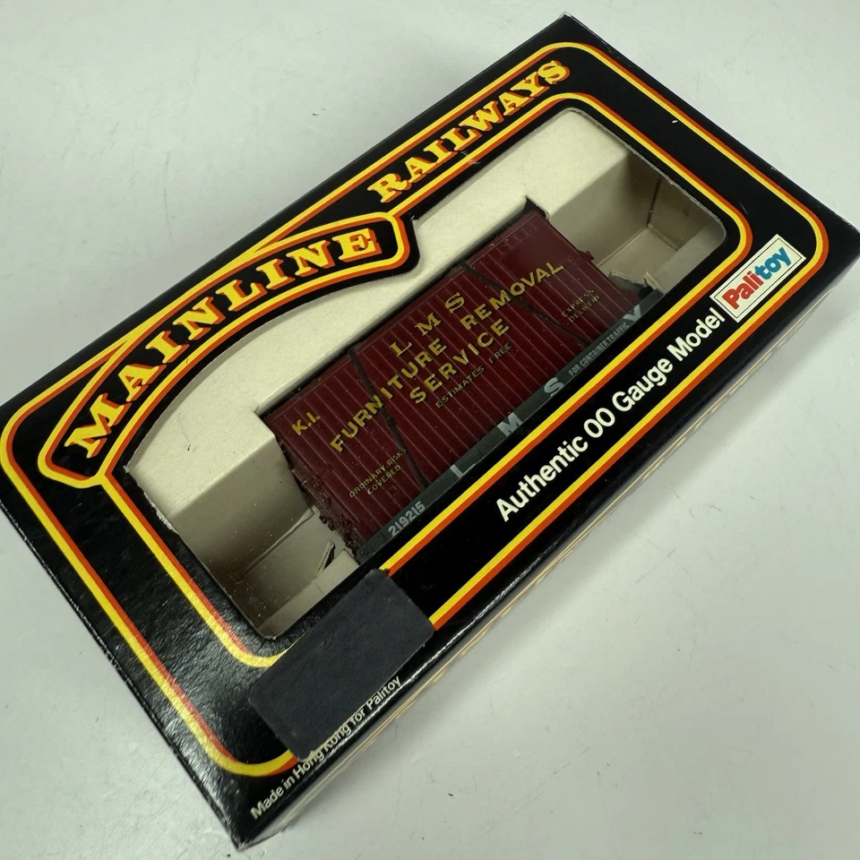 OO Scale Mainline Railways 1 Plank Wagon LMS Furniture Container 37433 - Image 3 of 4