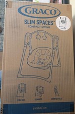Graco Slim Spaces Compact Baby Swing, Reign 2156182