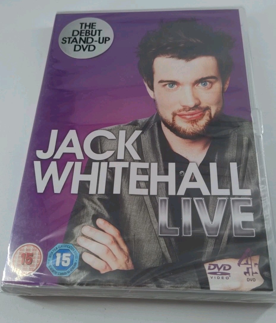 Jack Whitehall Live DVD 2012 New Sealed Stand Up Comedy Comedy Show