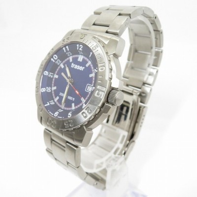 SEIKO 5SPORTS200m時計 200m防水 Seiko Traser 200m Super Sport Tritium Navy Used Men's Watch Analog