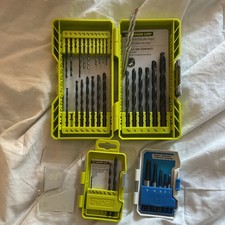 RYOBI Black Oxide Shank Twist Drill Bit Sets ...