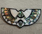Vintage Abalone Inlay Hair Barrette — photo 1