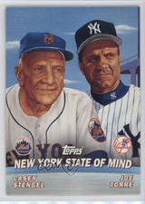 2001 Topps Combos New York State of Mind ( ) Casey Stengel Joe Torre HOF 13zo