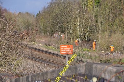 Photo A2 Bristol : Railway Line The railway line heading out of the Bris c2015