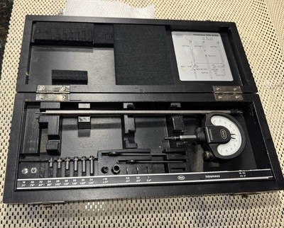 Mahr Intramess 844 N/NH .70-2  Bore Gage in Original Wooden Case