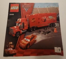 LEGO Juniors Disney Pixar Cars 10745 Instruction Manual(s) Booklets 1 & 2 