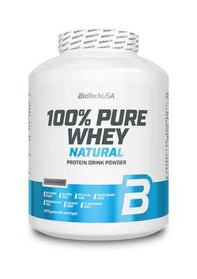 BioTech USA 100% Pure Whey, 2270 g Dose, Neutral