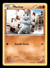 Machop 44/111 Common Furious Fists Pokemon Moderately Played