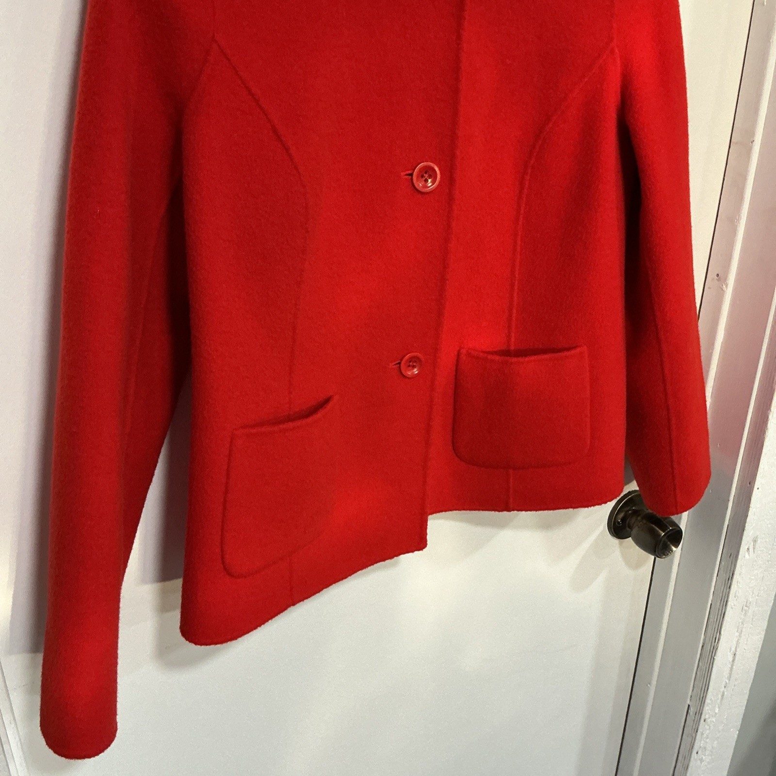 Talbots Lightweight Wool Blend Button Down Jacket… - image 3