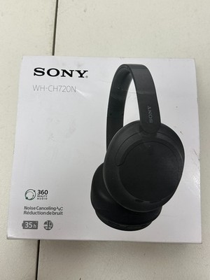 Sony WH-CH720N-Noise Canceling Wireless Bluetooth Headphones- Black NEW