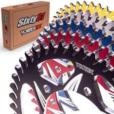 GSXR 750 Rear Sprocket 2001-2009 2010 Suzuki Vortex 525 36-66 Blue Black Red