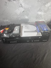 Magnavox DV220MW9 VCR DVD Combo Recorder with Remote Cords Manual and Blank Tape