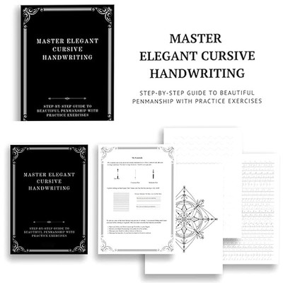 Handwriting Practice Sheets Fundamentals Improve Handwriting & Lettering Skills