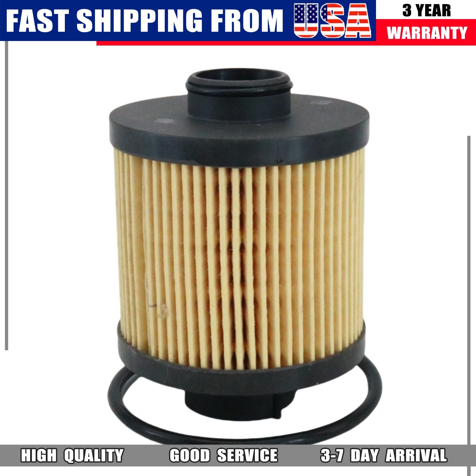 3X Oil Filter 07L115561C For 2004-2008 Lamborghini Gallardo USA