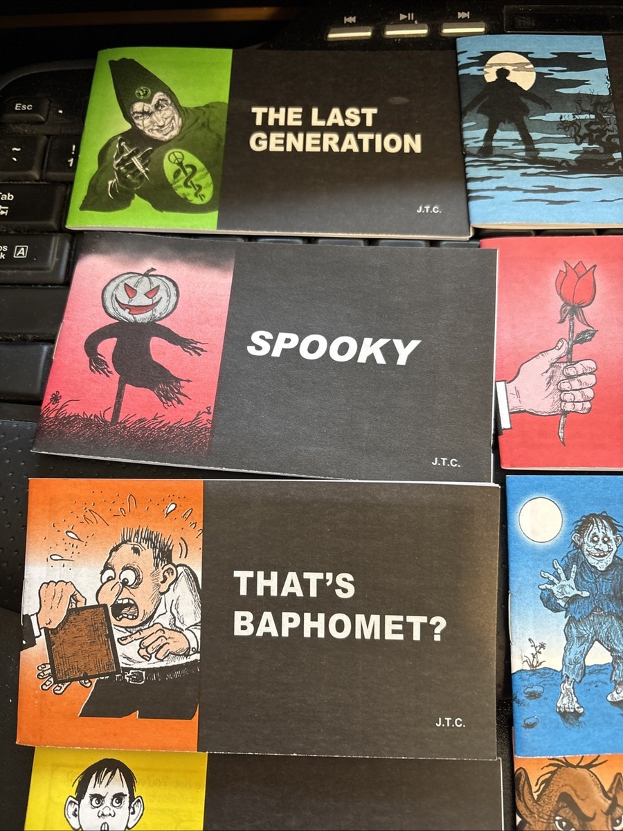 Jack Chick Tracts - JTC Comics-Lot of 15 - Unused- Church Comic