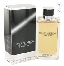 DAVIDOFF SILVER SHADOW 100 ML EAU DE TOILETTE SPRAY NUOVO & IMBALLO ORIGINALE & IN PELLICOLA RARITÀ TOP*