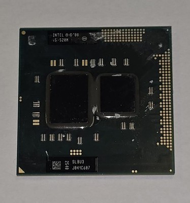 Intel Core i5-520M-2,40 GHz -Cache 3-MB- Intel HD Graphics-TRAY