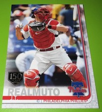 J.T. Realmuto 2019 Topps 150 Years Gold Stamp