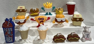 Assorted Kids Meal Toys Burger King, Arby's, Hardees, Chik Fil-A ICEE Lot of 16