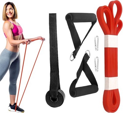 Fitness-Widerstandsband (Latex): hochelastisch, für Männer, Frauen & Jugendliche