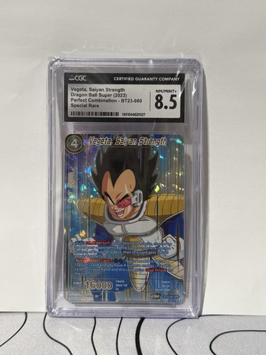 Vegeta, Saiyan Strength BT23-060 Dragon Ball Super CGC 8.5