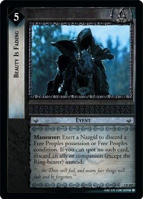 Beauty Is Fading - The Fellowship of the Ring - Herr der Ringe TCG