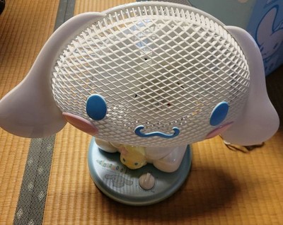 シナモロール卓上扇風機 DPM-186SD サンリオ　Sanrio ドウシシャ Cinnamoroll Personal Fan DPM-186SD Doshisha w/Box Used from Japan