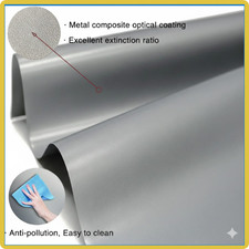 Anti-Light Metal Projector Screen High Brightness 16:9 3D HD 4K Movies Screen