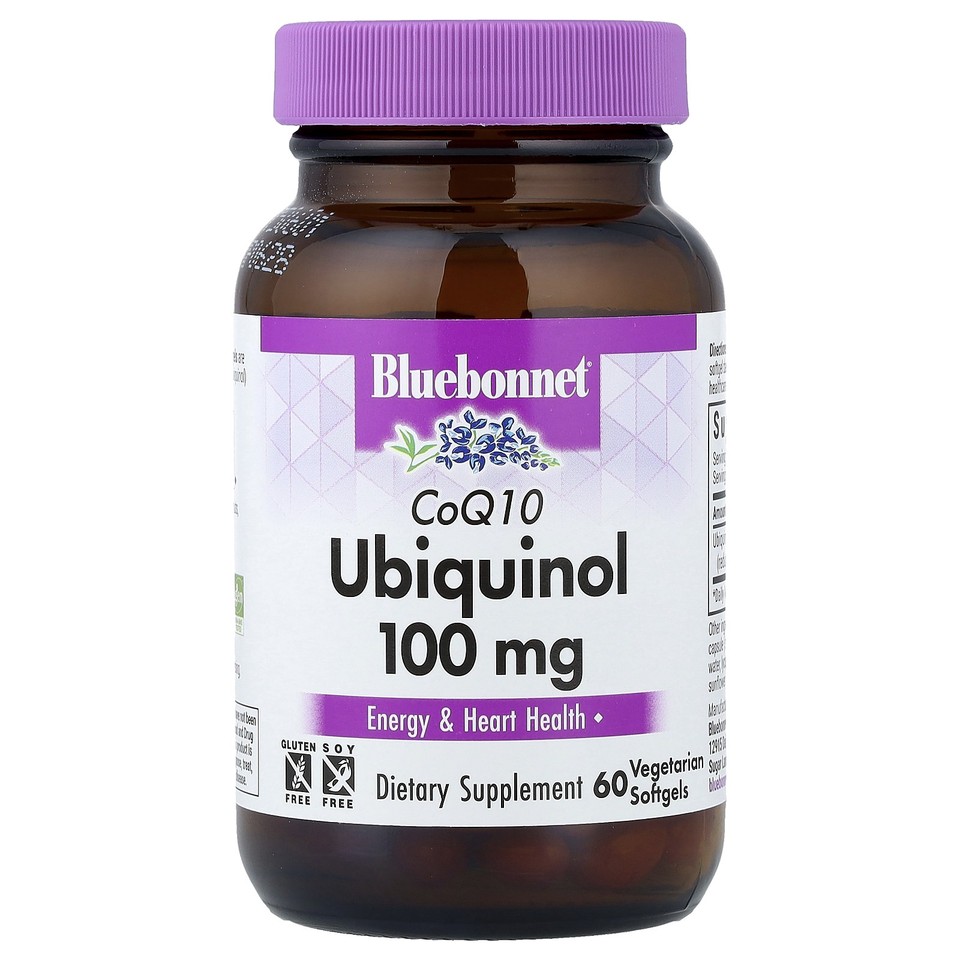 CoQ10 Ubiquinol, 100 mg, 60 Vegetarian Softgels