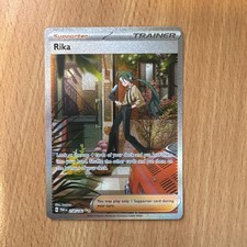 The Pokémon Company Rika 258/182 SV04 Paradox Rift SIR Full Art Holo ENG