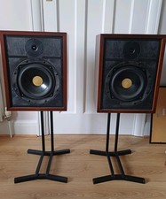 Linn Sara Isobarik Speakers with Stands and Cables. Very Good Condition.