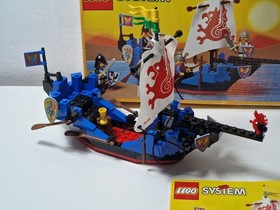 Lego vintage System Castle 6057 Sea Serpent, with box and instructions