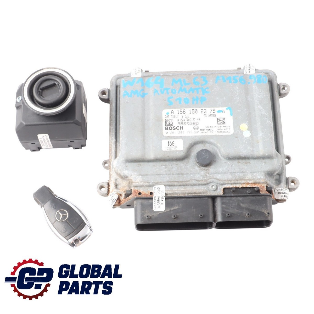Mercedes ML63 W164 AMG 4Matic M156.980 510HP Engine ECU 