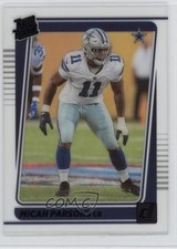 2021 Panini Clearly Donruss Rated Rookie Purple Micah Parsons #95 1pp0