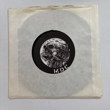 MDC – Multi-Death Corporations - Original UK Crass 7" -121984/5 NO SLEEVE!