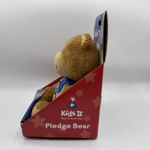Pledge Bear KIDS II Vintage 2002 Pledge of Allegiance Electronic (Doesn’t Talk) - Picture 2 of 5