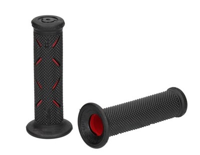 Progrip 717 Double Density Grips Griffe Griffgummis geschlossen schwarz/rot