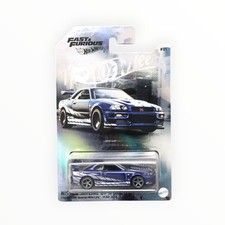 Hot Wheels Nissan Skyline Gt-r Bnr34 1 - 2024 Nfth Garage A