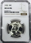 *1955 FRANKLIN HALF DOLLAR* *NGC MS64FBL* *BUGS BUNNY* NR #G4127