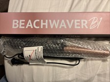 Beachwaver B1 Automatic Rotating Curling Iron 1 Inch Spinning Wand Midnight Rose