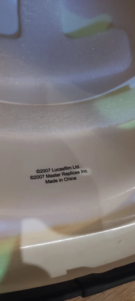 Star WARS Master Replicas Stormtrooper Helmet 2007 Excellent État Real Size - Photo 3/4